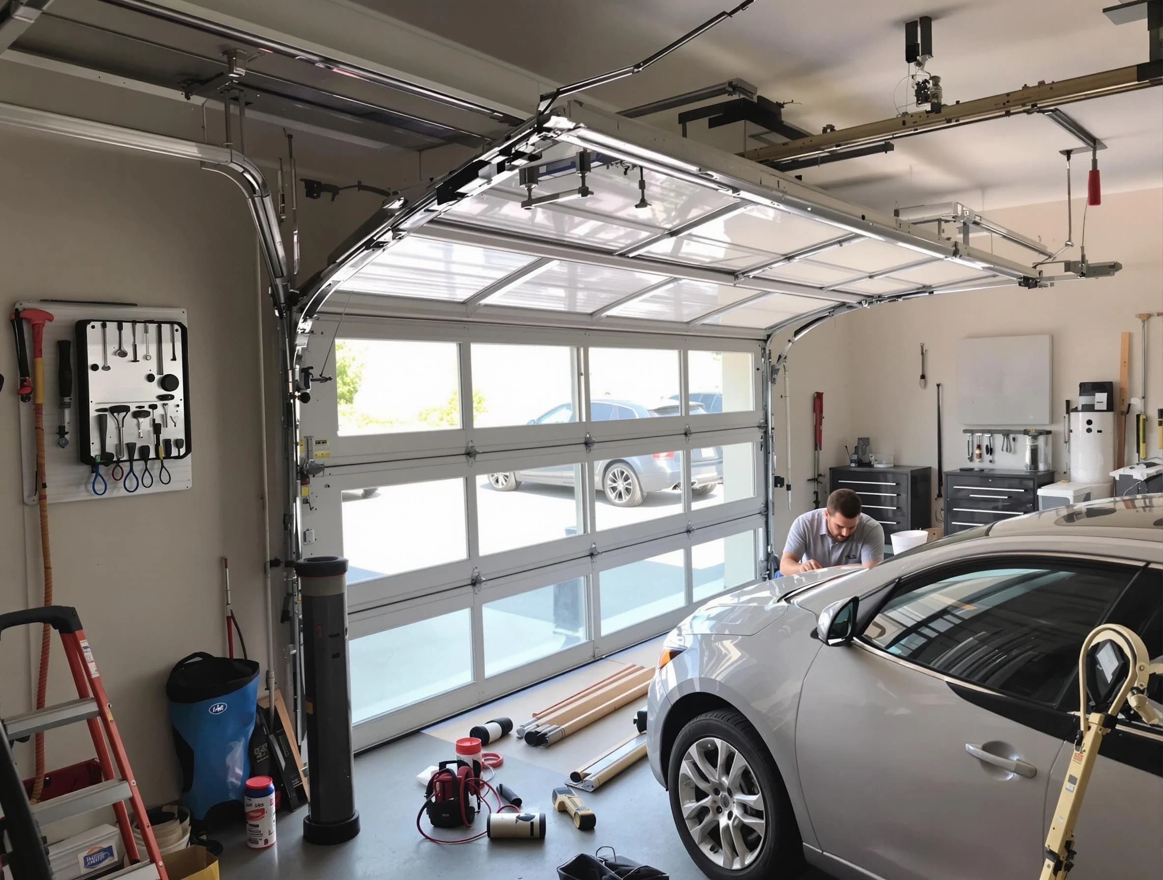 Garage door noise reduction service by Welby Garage Door Repair in Welby