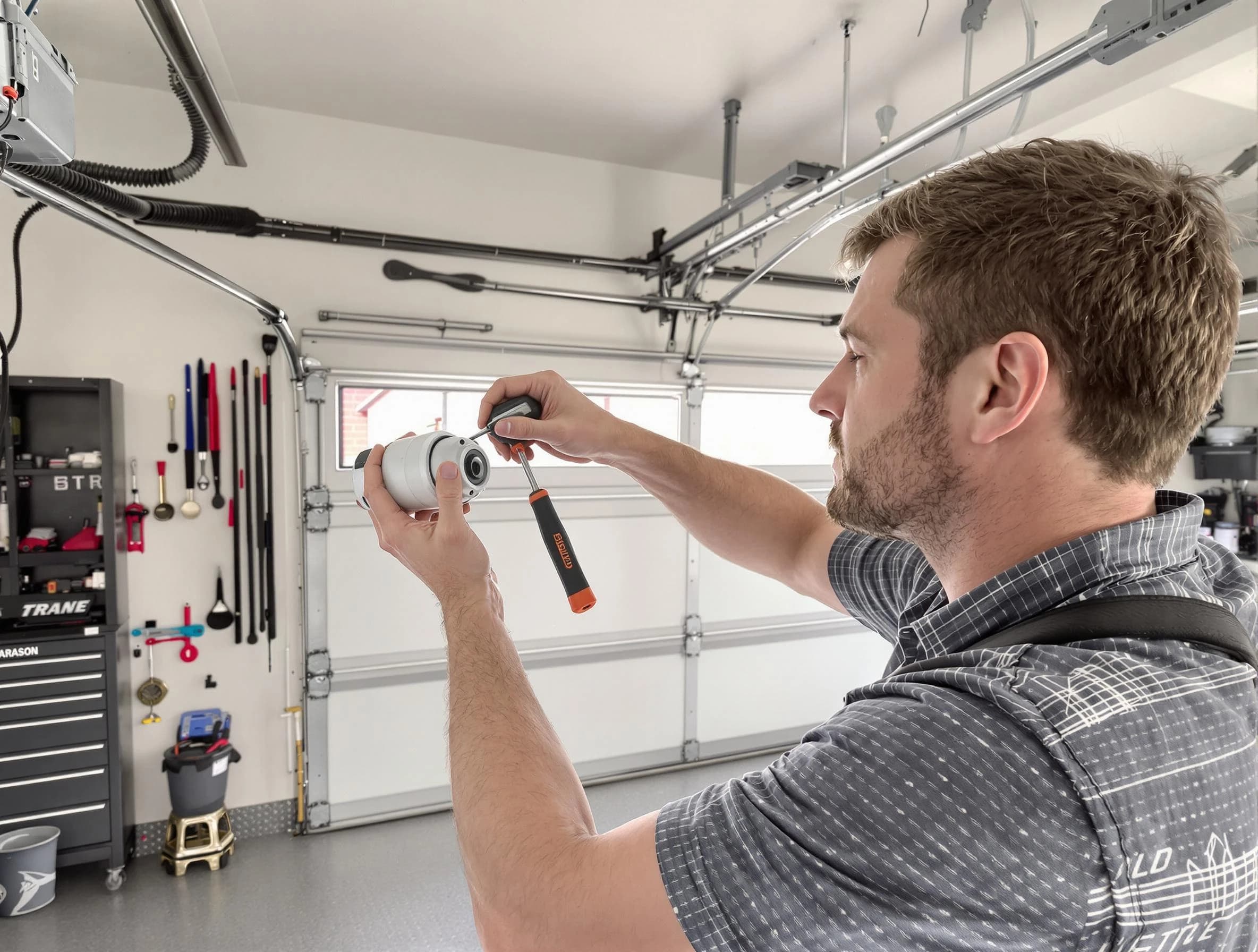 Garage door opener repair service by Welby Garage Door Repair in Welby