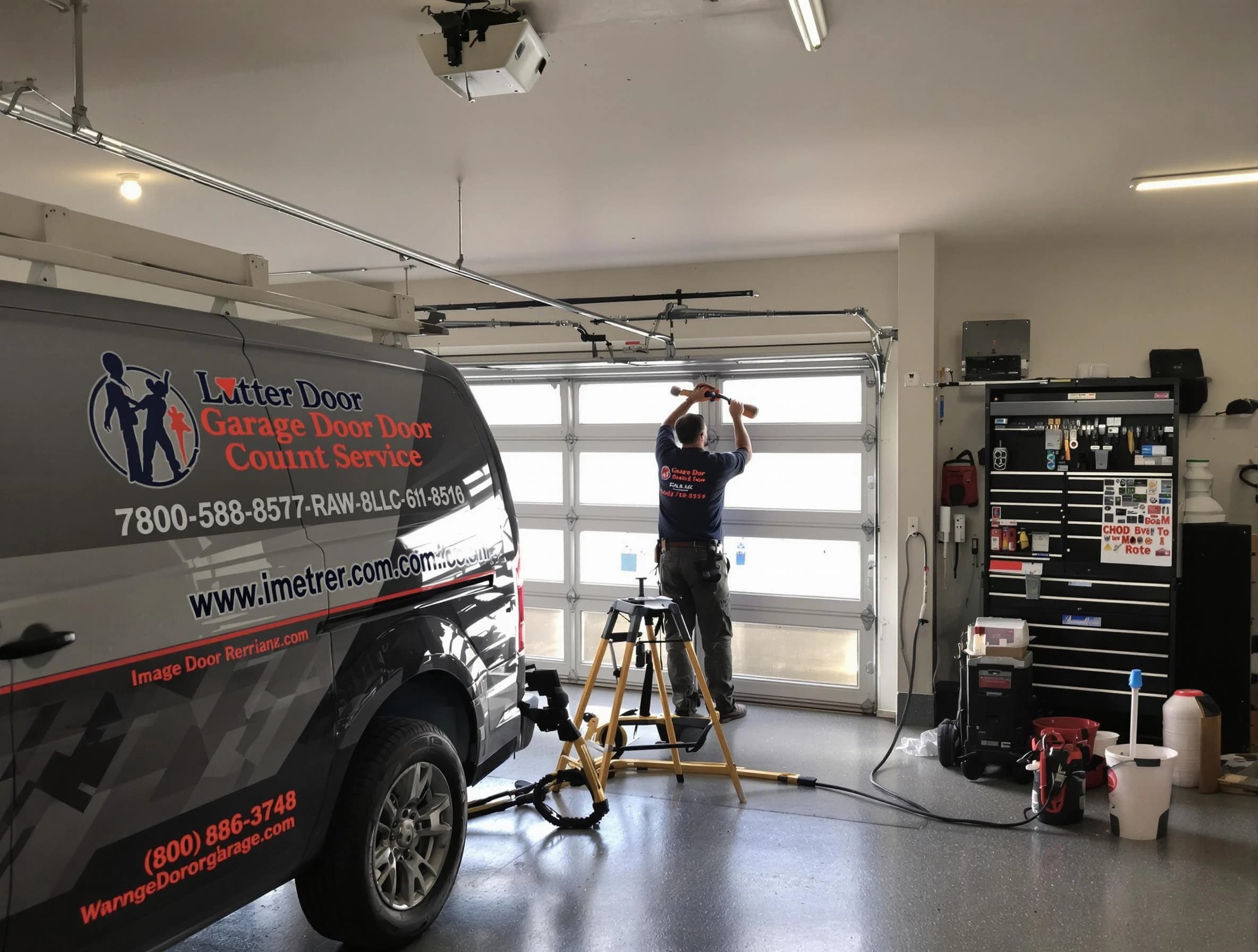 Welby Garage Door Repair rapid response team performing same-day repair in Welby