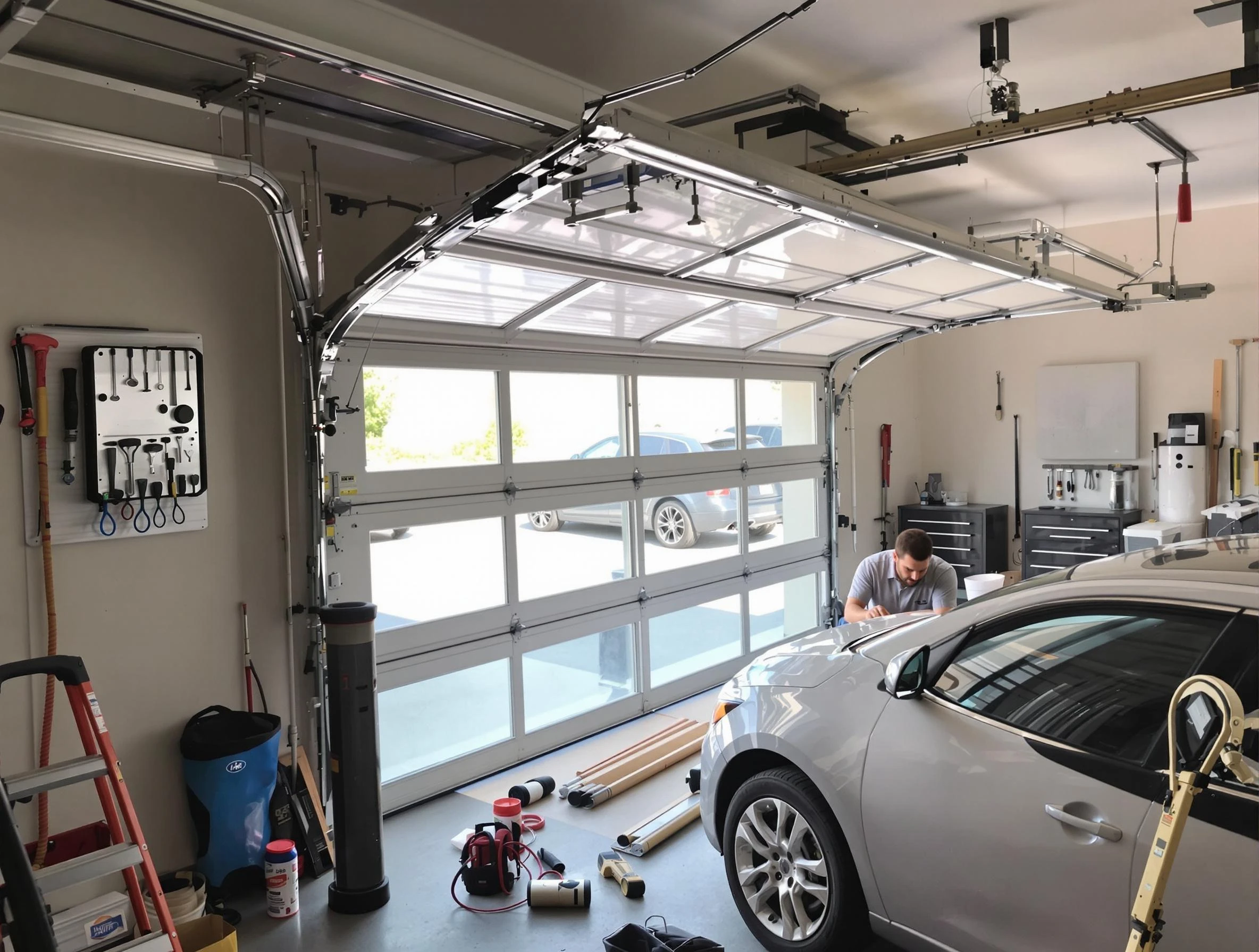 Garage door noise reduction service by Welby Garage Door Repair in Welby